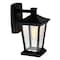 Cwi Lighting Leawood 1 Light Black Outdoor Wall Light 0413W7-1-101 - alternate 3